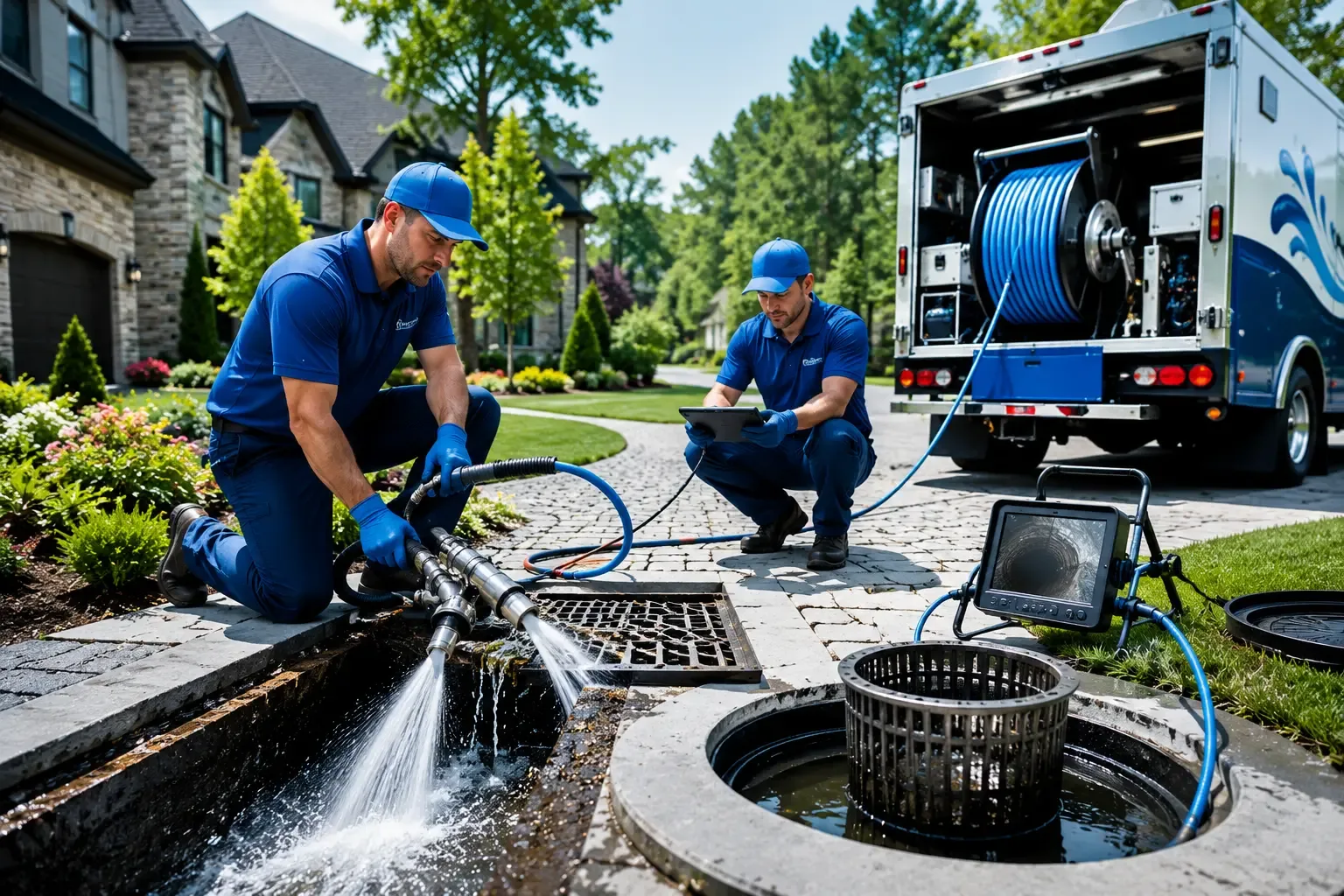 Local outdoor drain cleaning professionals in Rimforest, CA